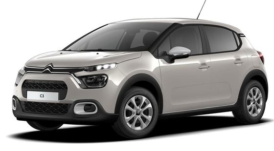Citroën C3 vue de trois quarts avant